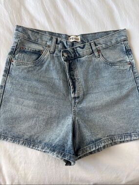 Light Blue Denim Women’s Shorts
